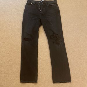 Agolde black jeans